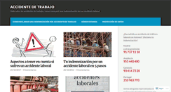 Desktop Screenshot of accidentedetrabajo.com